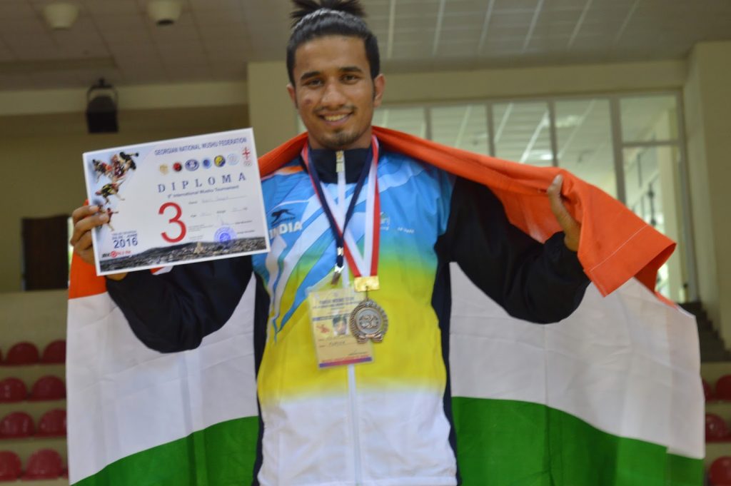 Wushu athlete from Rajasthan Rohit Jangid selected for National Games 2022